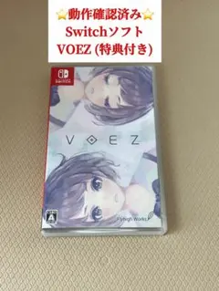 ⭐️動作確認済み⭐️【Switchソフト】VOEZ(特典付き)