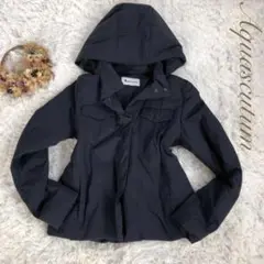 Aquascutum アクアスキュータム ライトダウンジャケット ネイビー 紺