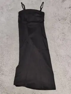 黒 キャミソール ワンピース