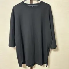 黒 長袖カットソー