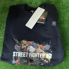 ユニクロ　STREET　FIGHTER　６　Ｔシャツ　ルーク　Navy ut