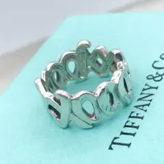 ✨美品✨Tiffany LOVEu0026KISS リング ラブキス 10~10.5号