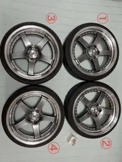 SSR SP4 19インチ　114.3 ssr sp4 19インチ タイヤホイールセット - メルカリ