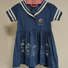 アンパンマンキッズコレクション　セーラ服ワンピース90