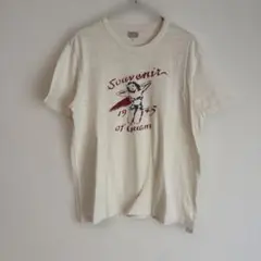 The REAL McCOY'S プリントTシャツ