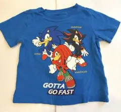 ソニックザヘッジホッグ ソニック ナックルズ シャドウ Tシャツ　キッズ　半袖