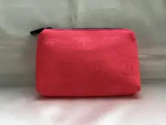 シャネル ノベルティ ポーチ ピンク