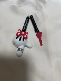 ディズニー　リゾート　タッチペン　イヤホンジャック　ミニーマウス　ミニーちゃん