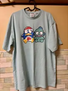 美品サンリオキャラクターズ ハンギョドン× ドンペン Tシャツ Lサイズ