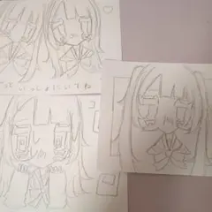 はがきサイズ　3枚セット