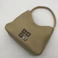 【極美品】ジバンシー ワンショルダーバッグ キャンバス レザー ポーチ付き