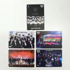 ☆使用済み☆EXILE TRIBE　RAMPAGE　QUOカード　5枚セット