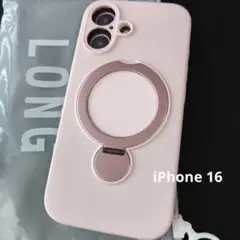 Magsafe スマホケース 磁気ホルダー　シリコン360度　Phone 16
