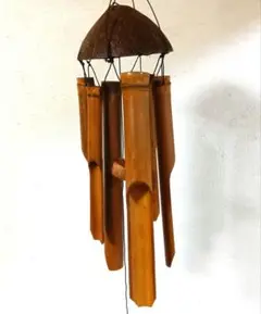 アジアン風鈴 乾いた竹の音色