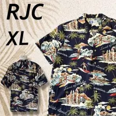 RJC メンズ アロハシャツ XL ハワイアン かりゆし サーファー /T6☆