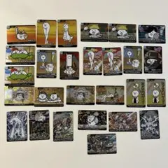 にゃんこ大戦争　ウエハースカード　超激レア　激レア　レア　ノーマル　EX 27枚