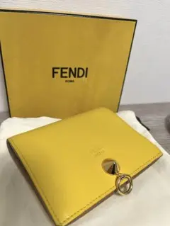FENDI フェンディ BY THE WAY 二つ折り財布 イエロー