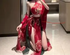 花魁コスプレ夏祭りコスプレ 誘惑　浴衣和服撮影配信ミニスカ風キャバドレス