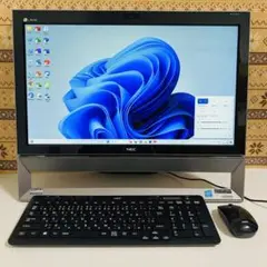 Y763 NECデスクトップSSDサクサク動く Windows11オフィス付き