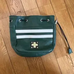 木の庄帆布　アイアン用ヘッドカバー グリーン