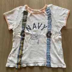NAVY Tee M⭐︎wafflish waffle