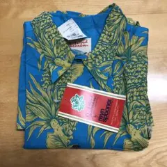 【オークション予定】アルフレッドシャヒーンアロハシャツ 半袖　綿100% 個性的 VINTAGE ALOHA SHIRT BRANDS - 