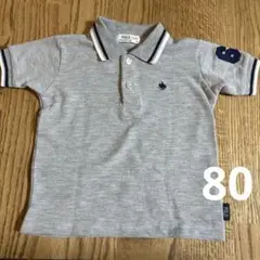 【美品】トイザらス　ラルフローレン　ベビー　ポロシャツ　グレー　80サイズ
