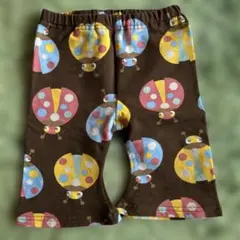 テントウムシ柄 ハーフパンツ 90サイズ
