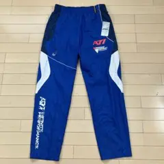 アシックス 新品未使用 ブレーカーパンツ ブルー トラックパンツ ブルーO