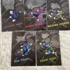 セブンイレブン限定　ブルーロック　メモ帳5冊セット売り