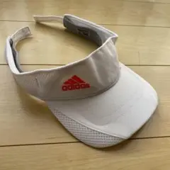 adidas レディース バイザー ホワイト