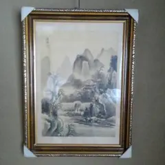 河合健二 絵画 日本画 「 樹容 」 近代日本美術 巨匠 風景画 です。 河合健二 絵画 日本画 「 樹容 」 近代日本美術 巨匠 風景画