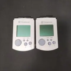 ドリームキャスト　ビジュアルメモリ　2個