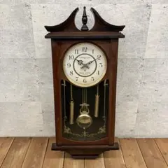 昭和レトロ カステッラーニ メロディ＆ストライク 掛時計 壁掛け時計 振り子時計