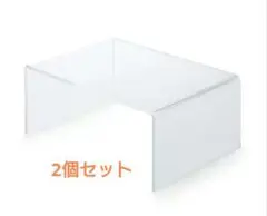 無印良品 アクリル仕切棚・小 約幅２６×奥行１７．５×高さ１０ｃｍ