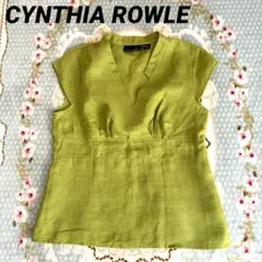 シンシアローリー CYNTHIA ROWLE シャツ ノースリーブ