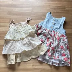 90センチ ワンピース 2枚セット