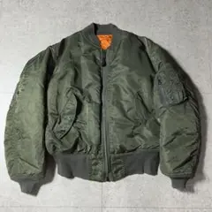 美品 Alpha ma1 90s グリーン M フライトジャケット
