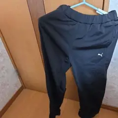 PUMA 黒 ロングパンツ キッズ用