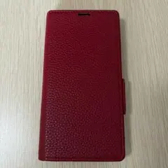 Galaxy S21 5G 手帳型ケース レッド 350