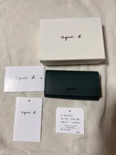 agnès b. グリーン キーケース