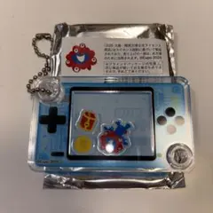 【新品】 関西万博 ミャクミャク ゲーム機風 キーホルダー ブルー