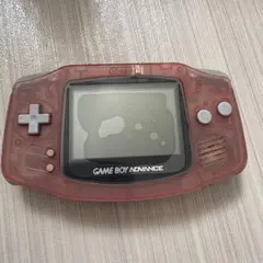 GAME BOY ADVANCE クリアピンク