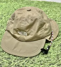 THE NORTH FACE ベージュキャップ