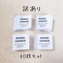 訳あり【BONNE CHANCE】40枚