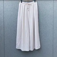 2545【Alphabet's alphabet】F♡ワイドパンツ ゴムウエスト