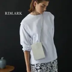 未使用　RIM.ARK Leather mini shoulder bag