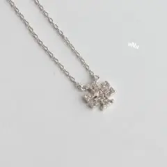 トリーバーチtoryburch ロゴネックレス シルバー