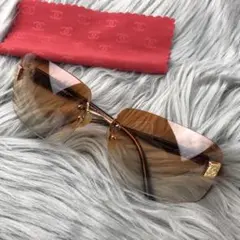 シャネル・CHANEL サングラス オレンジグラデーション 4026