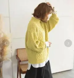 新品 rectangle ニット